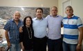 Vice prefeito Nestor recebe prefeito de Rio dos ndios