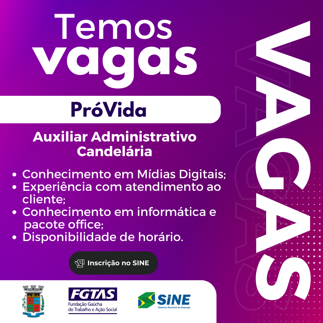 Vaga Aberta