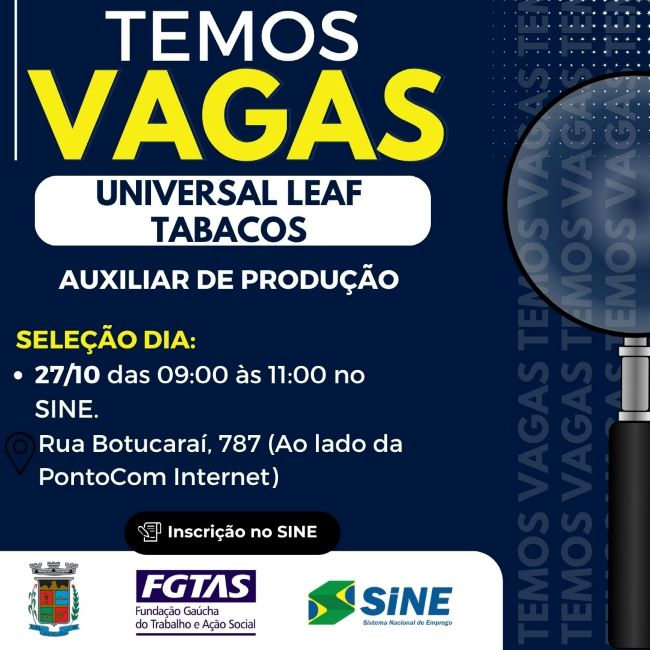 Vaga Aberta