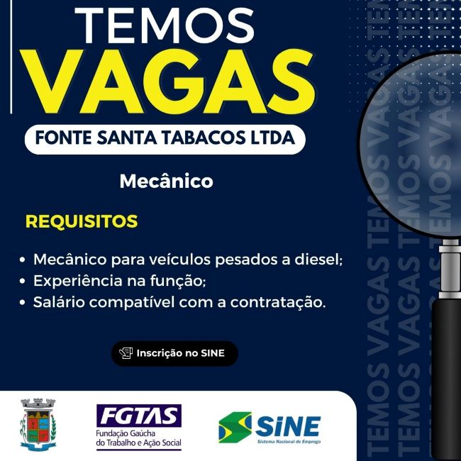 Vaga Aberta