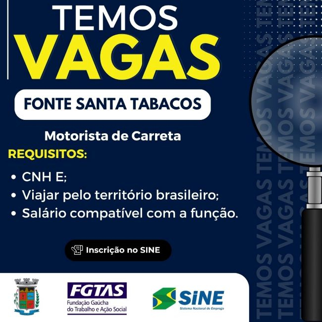 Vaga Aberta