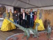 Com os dinossauros