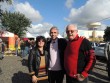 Ex-Prefeito Lauro Mainardi e esposa Jussara com o Prefeito Paulo Butzge