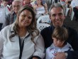 Prefeito Paulo e Gabriela com o ca�ula, Rafael