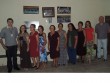A comiss�o julgadora com as candidatas