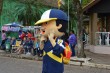 Media Jnior - mascote da primeira escola a desfilar - Colgio Medianeira