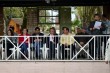 Prefeito Paulo Butzge e convidados no palanque oficial