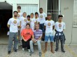 Grupo de Capoeira do Mestre Ti�o participou