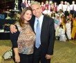 O prefeito Paulo Butzge e Gabriela