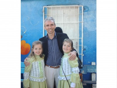 Prefeito Paulo Butzge faz um �giro� pelo munic�pio. 