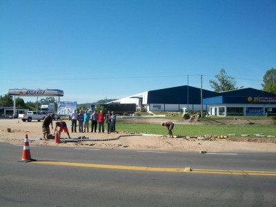 Conclus�o da Pavimenta��o do Acesso a Gazin