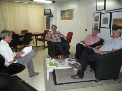 Germani Alimentos vem a Candel�ria negociar poss�vel instala��o no munic�pio