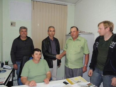 Em gesto nobre mun�cipe doa �rea