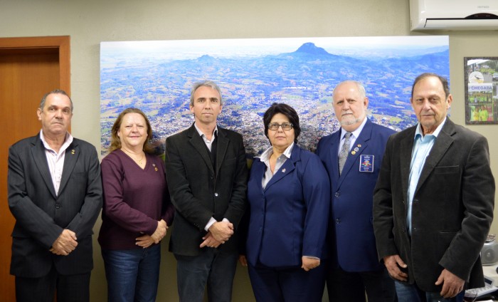 Governador Rotariano visita o prefeito Paulo Butzge
