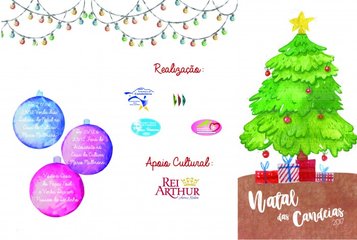 Ateno para os horrios do Dindinho - Natal das Candeias 2017