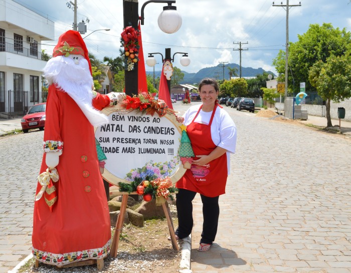 O Natal chegou em Candel�ria