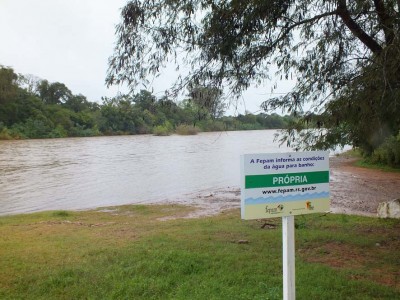 FEPAM divulga balneabilidade: sobe para 17 os pontos impr�prios