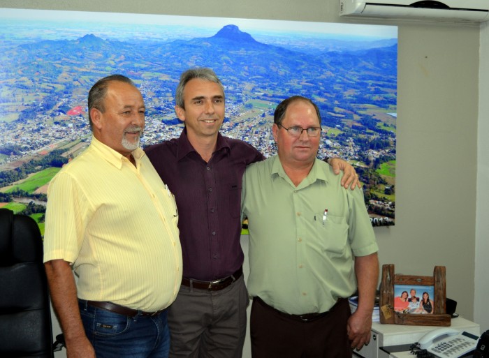 Paulo Roberto da Silva, o Beto,  o novo Secretrio de Obras de Candelria