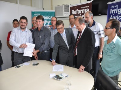 Conv�nio com a Secretaria de Desenvolvimento Rural, Pesca e Cooperativismo 