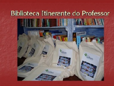 PROJETO BIBLIOTECA ITINERANTE DO PROFESSOR