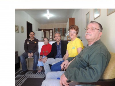 Paulo Butzge visita Alceno Porto