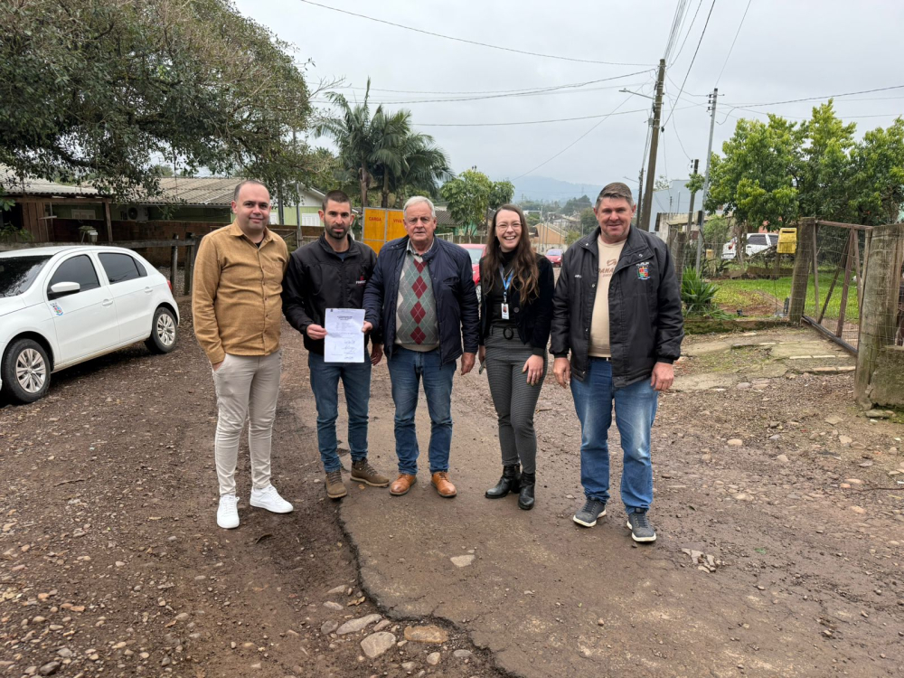 Autorizado o incio da pavimentao das Ruas Mendes S e 21 de Abril 