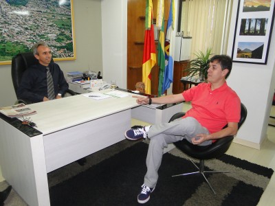 Presidente Estadual do PMDB visita Paulo Butzge