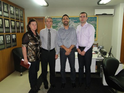 Marcelo Moraes visita Prefeito Paulo Butzge