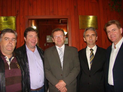 Prefeito Paulo Butzge prestigia abertura da 13� Expoagro. 