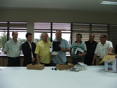 Entrega da Esta��o Meteorol�gica para Candel�ria