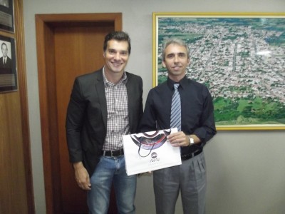 Gerente da RBS Vales visita Prefeito Paulo Butzge