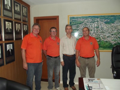 Lions Centro visita Paulo Butzge � Festa do Trabalhador est� garantida