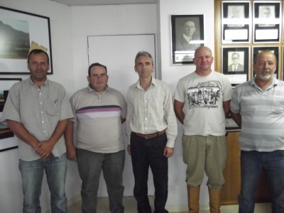 IRGA pede apoio a doa��o de terreno ao prefeito