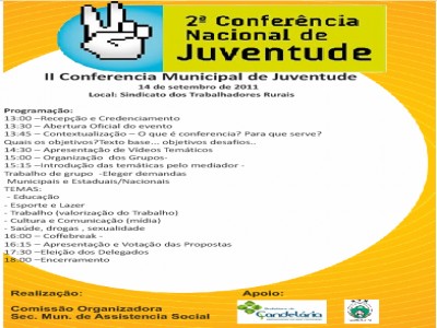 II Confer�ncia Municipal de Juventude 