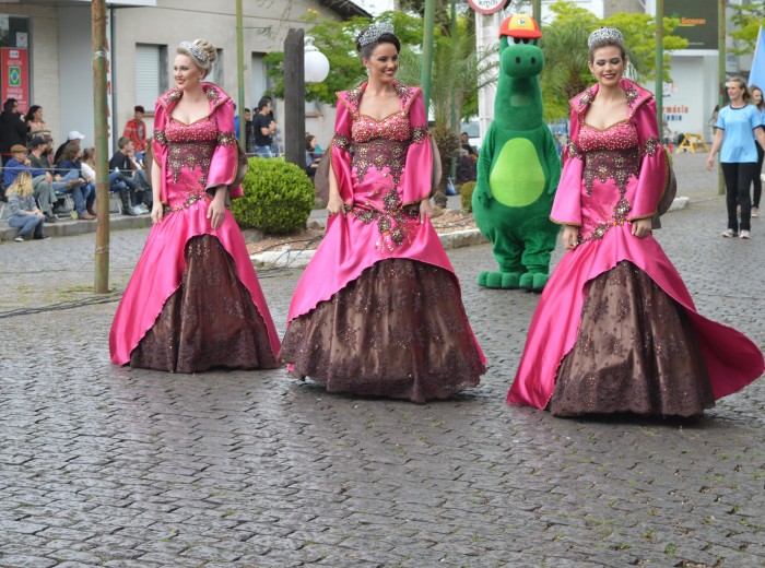 Publico compareceu em massa para a Caminhada C�vica 2015