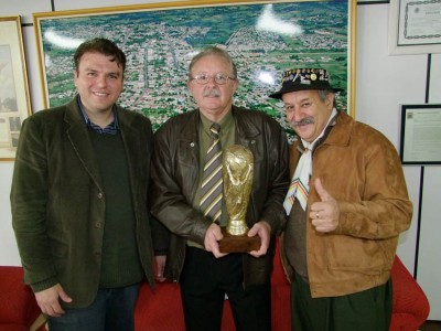 Comitiva da Copa de 2014 visita Candelria