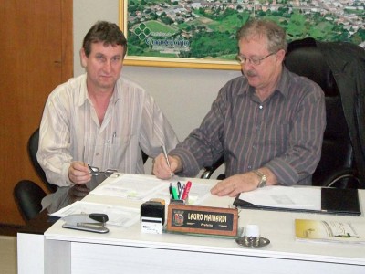 Assinado convnio para revitalizar a Casa de Cultura Marco Mallmann