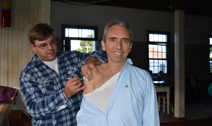 Campanha de vacina��o da Influenza come�a com n�meros animadores