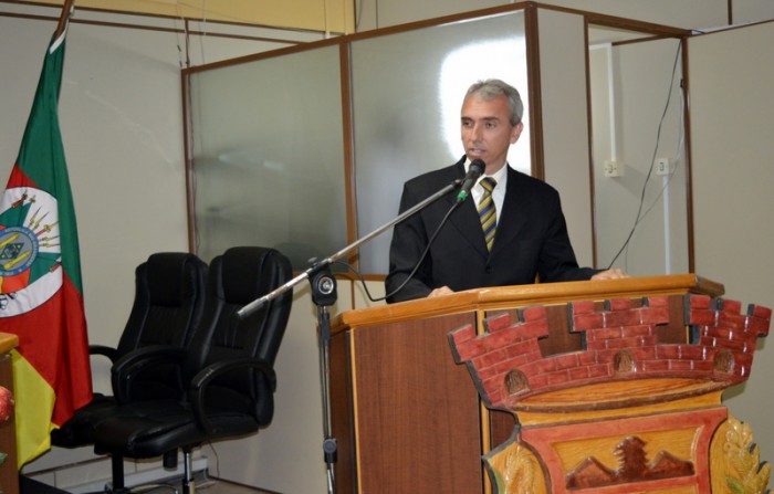 Paulo � diplomado na C�mara de Vereadores