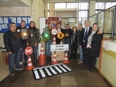 Candel�ria recebe equipamento de �Educa��o no Tr�nsito�