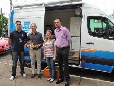 Unim�vel Sebrae � Sucesso absoluto em Candel�ria