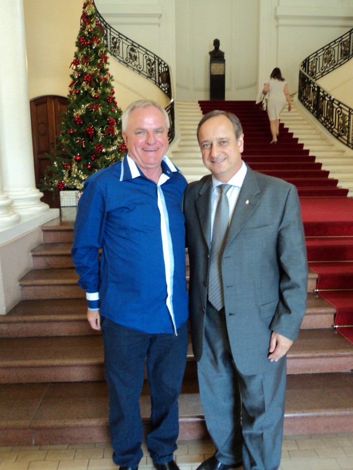 Rui Beise cumpre extensa agenda na Capital do Estado