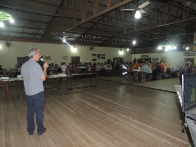 Servidores confraternizaram no CTG Sentinela dos Pampas