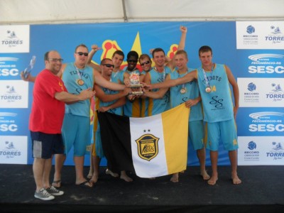 Flyboys garante o 3� lugar no basquete de areia