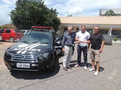 Pol�cia Civil recebe ve�culo atrav�s do PPP