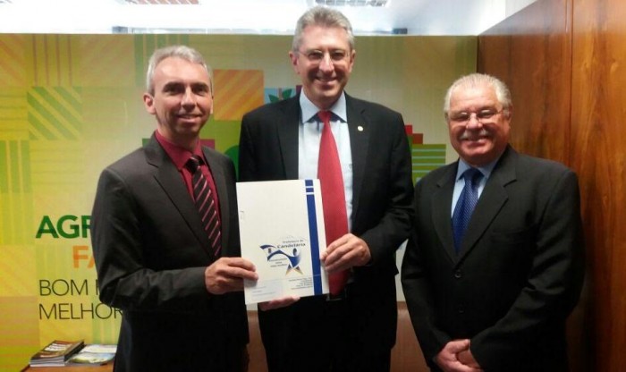 Paulo Butzge postula Emendas Parlamentares junto ao Deputado Heitor Schuch